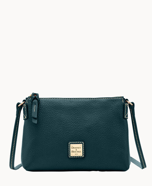 Pebble Grain Crossbody Pouchette