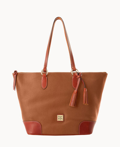 Pebble Grain Career Tote