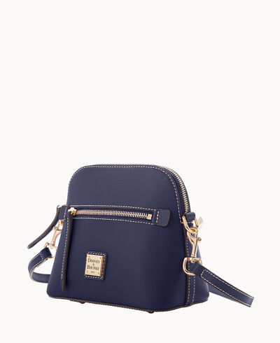 Saffiano Domed Crossbody