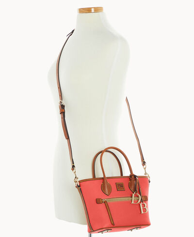 Pebble Grain Small Handle Tote