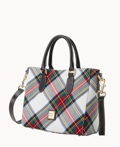 Tartan Top Handle Tote