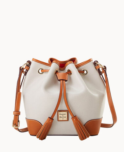 Saffiano Crossbody Drawstring