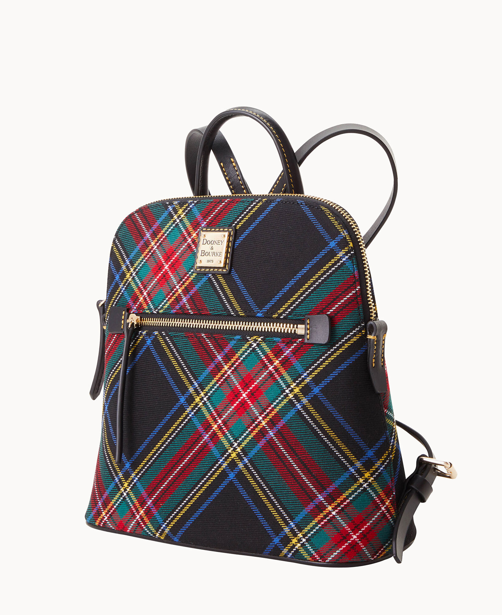 Plaid outlet backpack purse