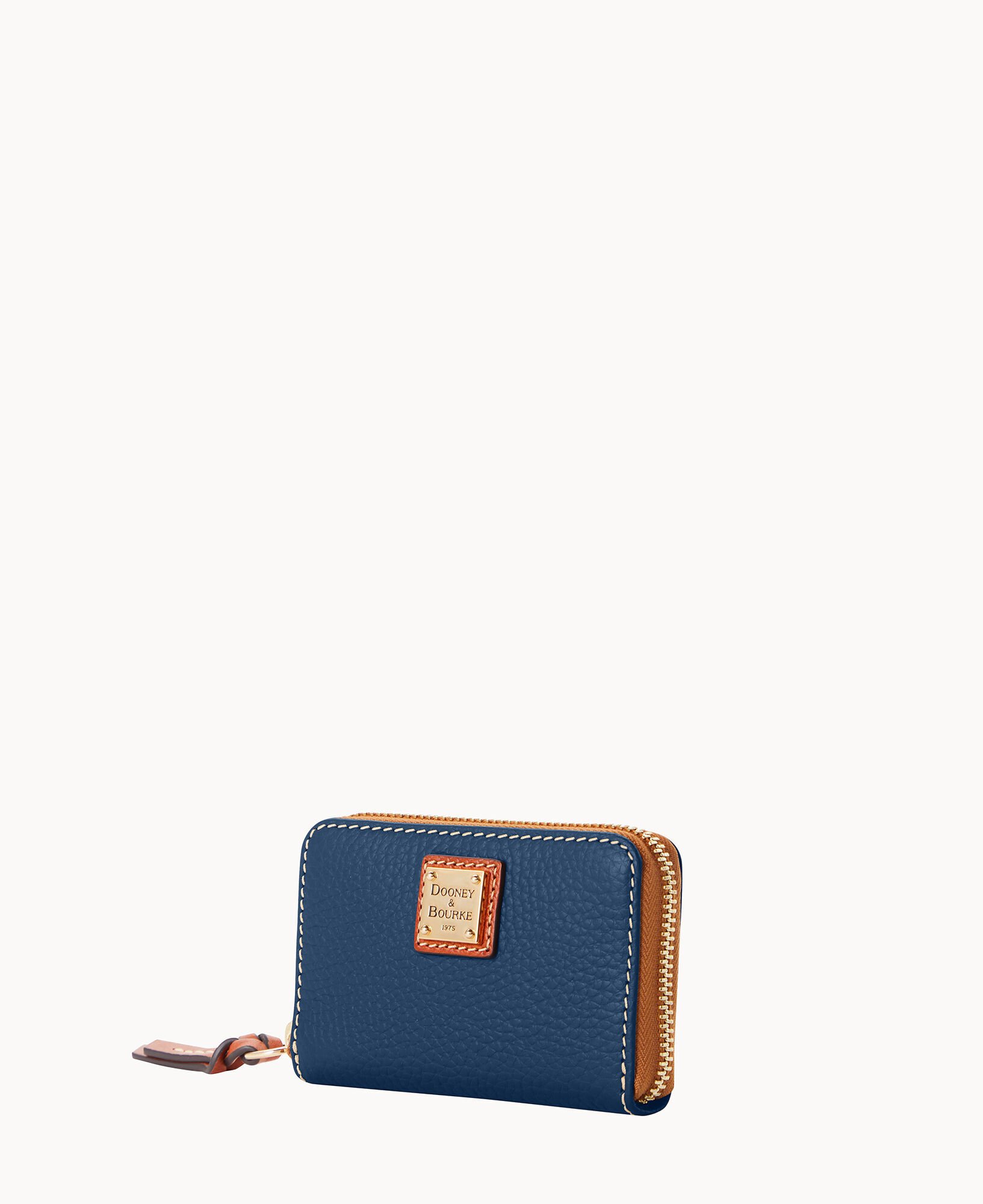 Dooney & bourke pebble leather zip around phone wallet shop
