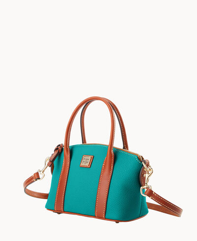 Pebble Grain Small Madeline Satchel