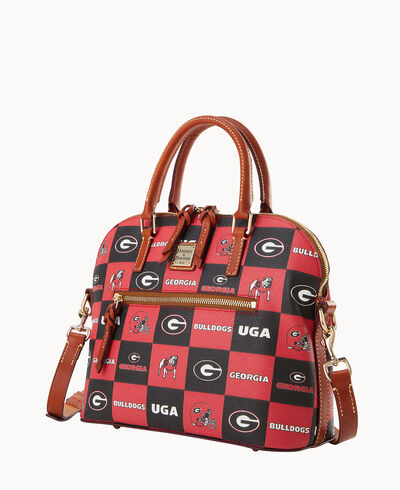 Collegiate University of Georgia Domed Zip Satchel