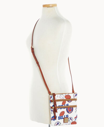 NFL Bills N S Triple Zip Crossbody