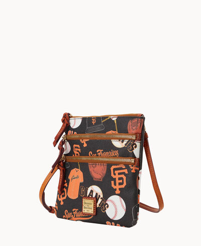 MLB Giants N S Triple Zip Crossbody