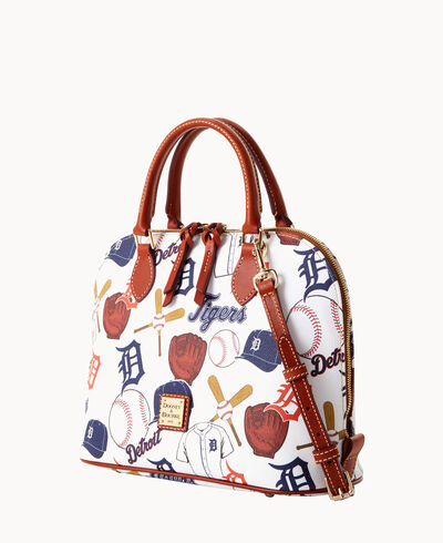 MLB Tigers Zip Zip Satchel