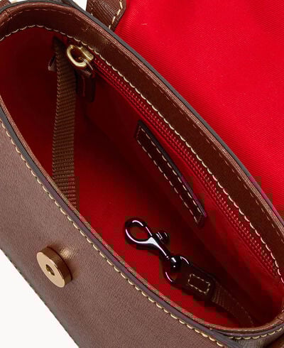 Saffiano Saddle Bag