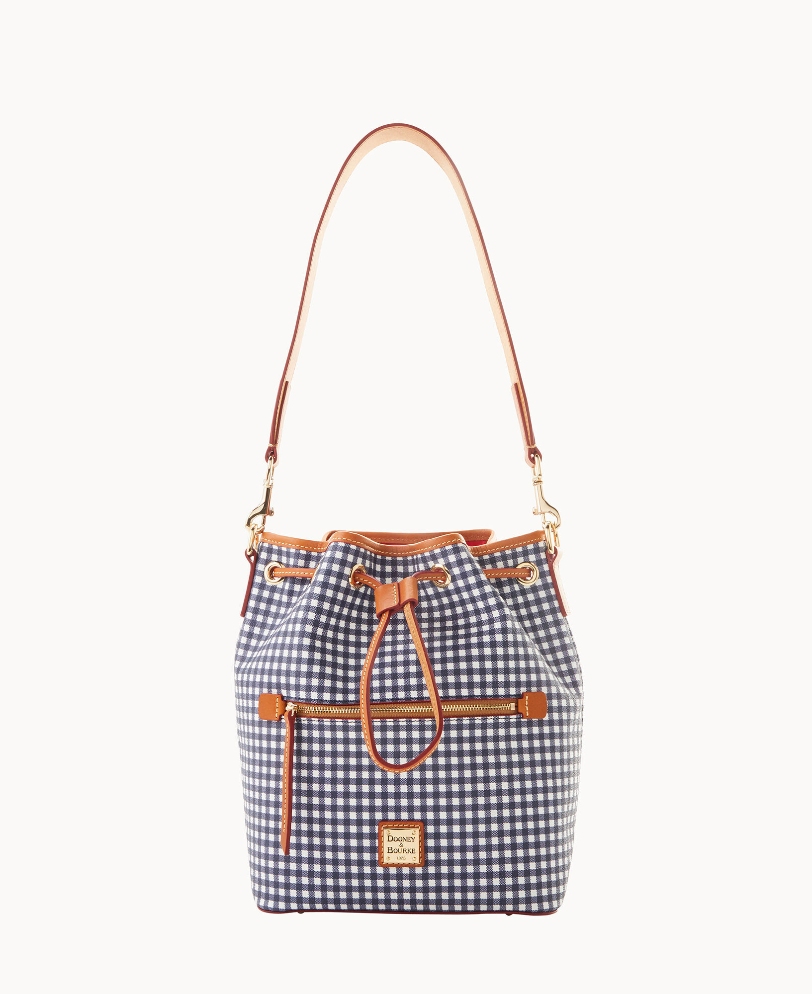 Dooney Bourke Gingham Drawstring