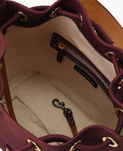 Lucca Leather Small Drawstring