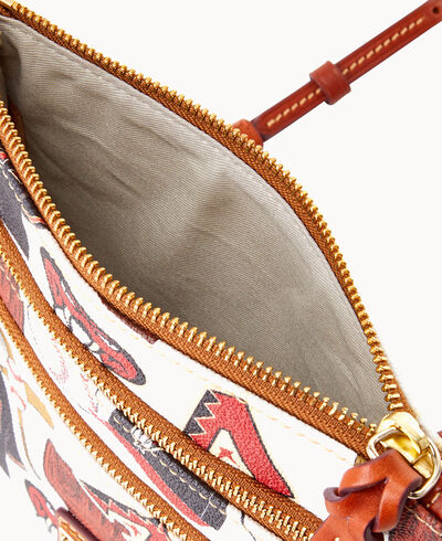 MLB Diamondbacks N S Triple Zip Crossbody