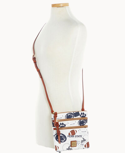 Collegiate Penn State N S Triple Zip Crossbody