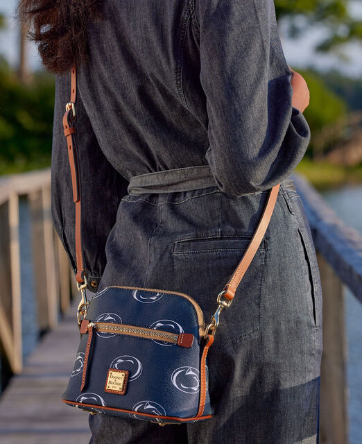 Collegiate Penn State University Domed Crossbody