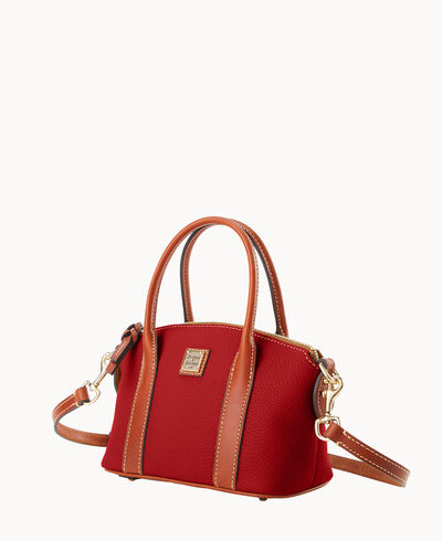 Pebble Grain Small Madeline Satchel