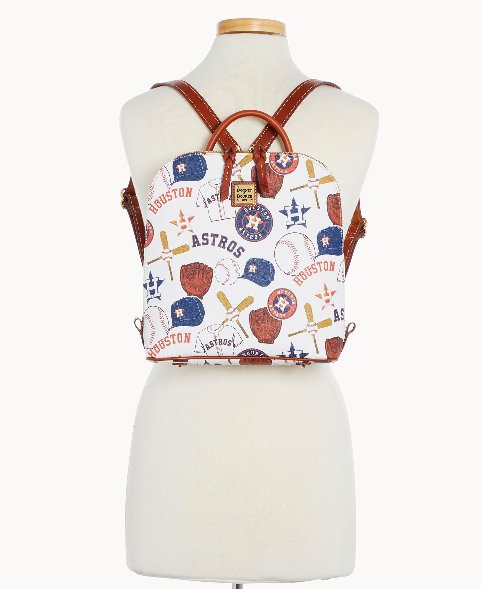 Dooney Bourke MLB Astros Zip Pod Backpack