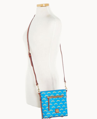 NFL Chargers Small Zip Crossbody