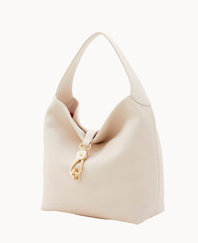 Belvedere Logo Lock Shoulder Bag