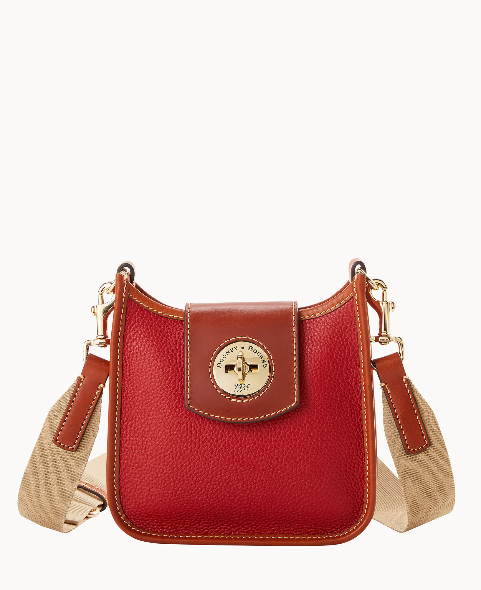 Dooney Bourke Pebble Turnlock Messenger 20