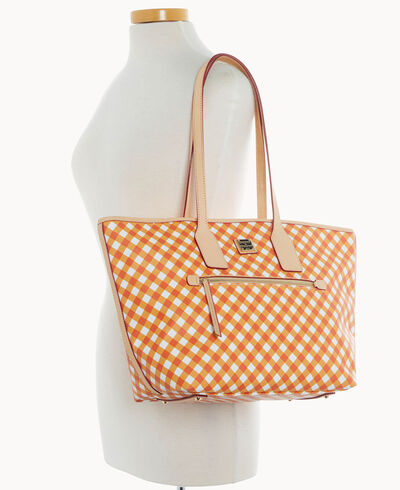 Gingham II Large Tote