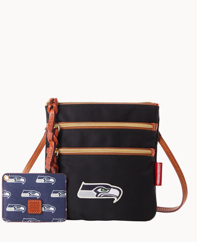 NFL Seahawks N S Triple Zip w ID holder