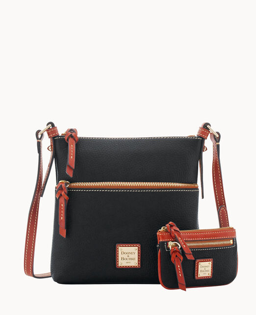 Pebble Grain Letter Carrier And Small Coin Case