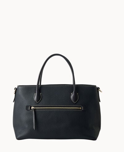 Pebble Grain Large Handle Tote