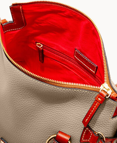 Pebble Grain Satchel