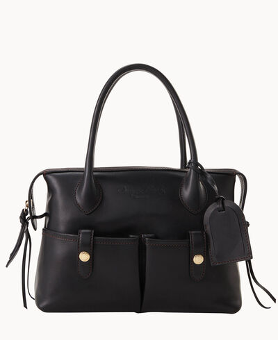 Florentine Small East West Satchel