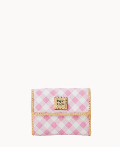 Gingham II Small Flap Wallet