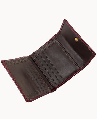 Denison Small Flap Credit Card Wallet