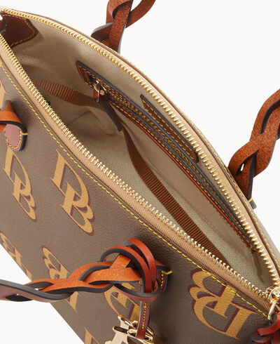 Monogram Small Heidi Satchel