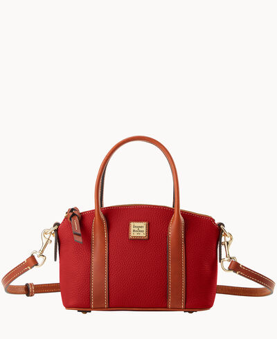 Pebble Grain Small Madeline Satchel
