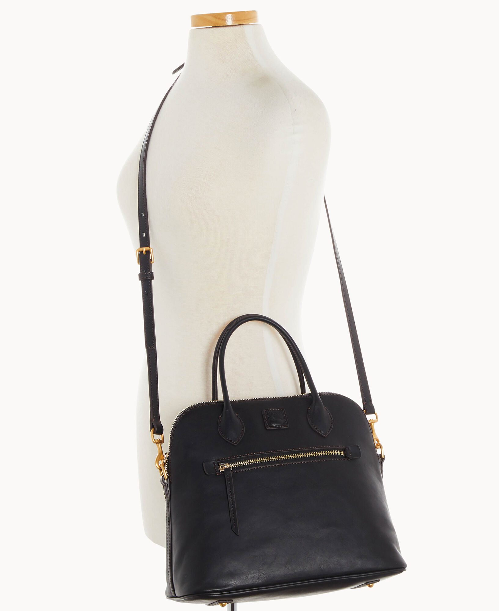 Large black deals satchel handbag