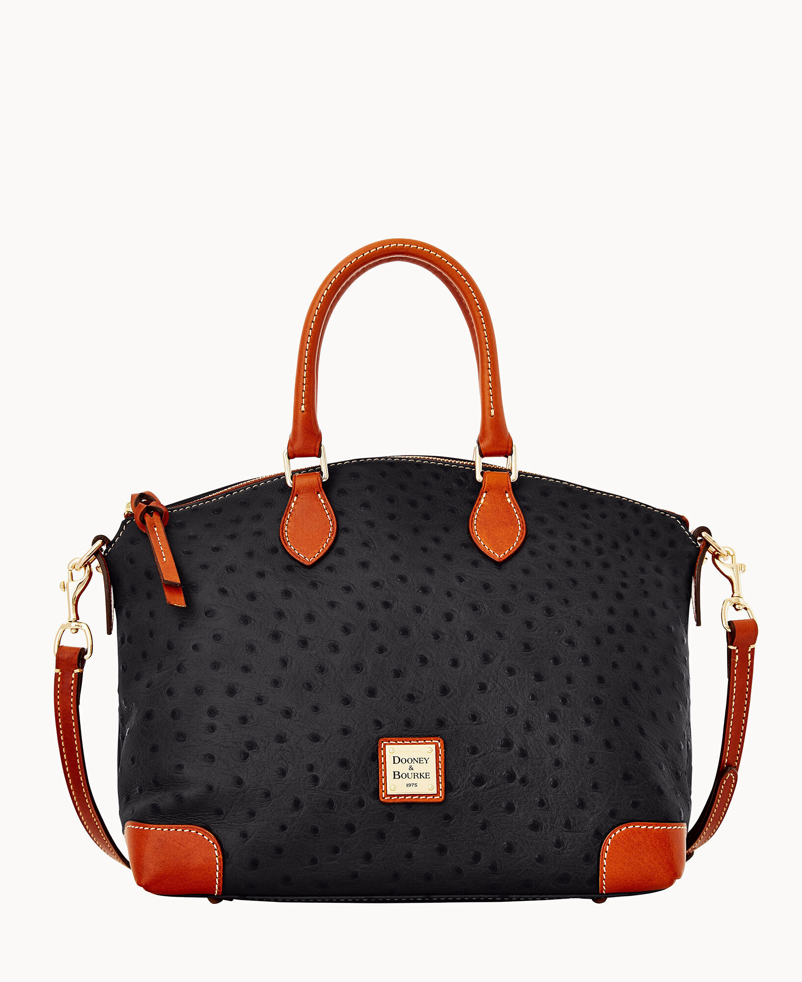Dooney sales ostrich satchel