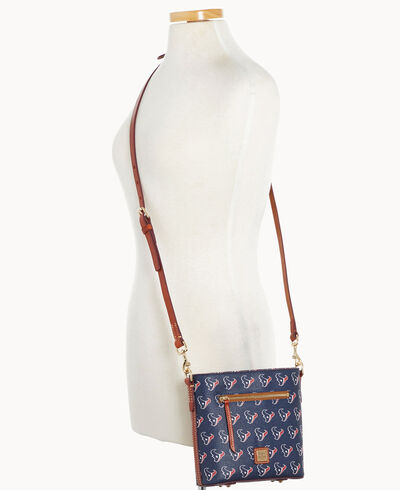 NFL Texans Small Zip Crossbody