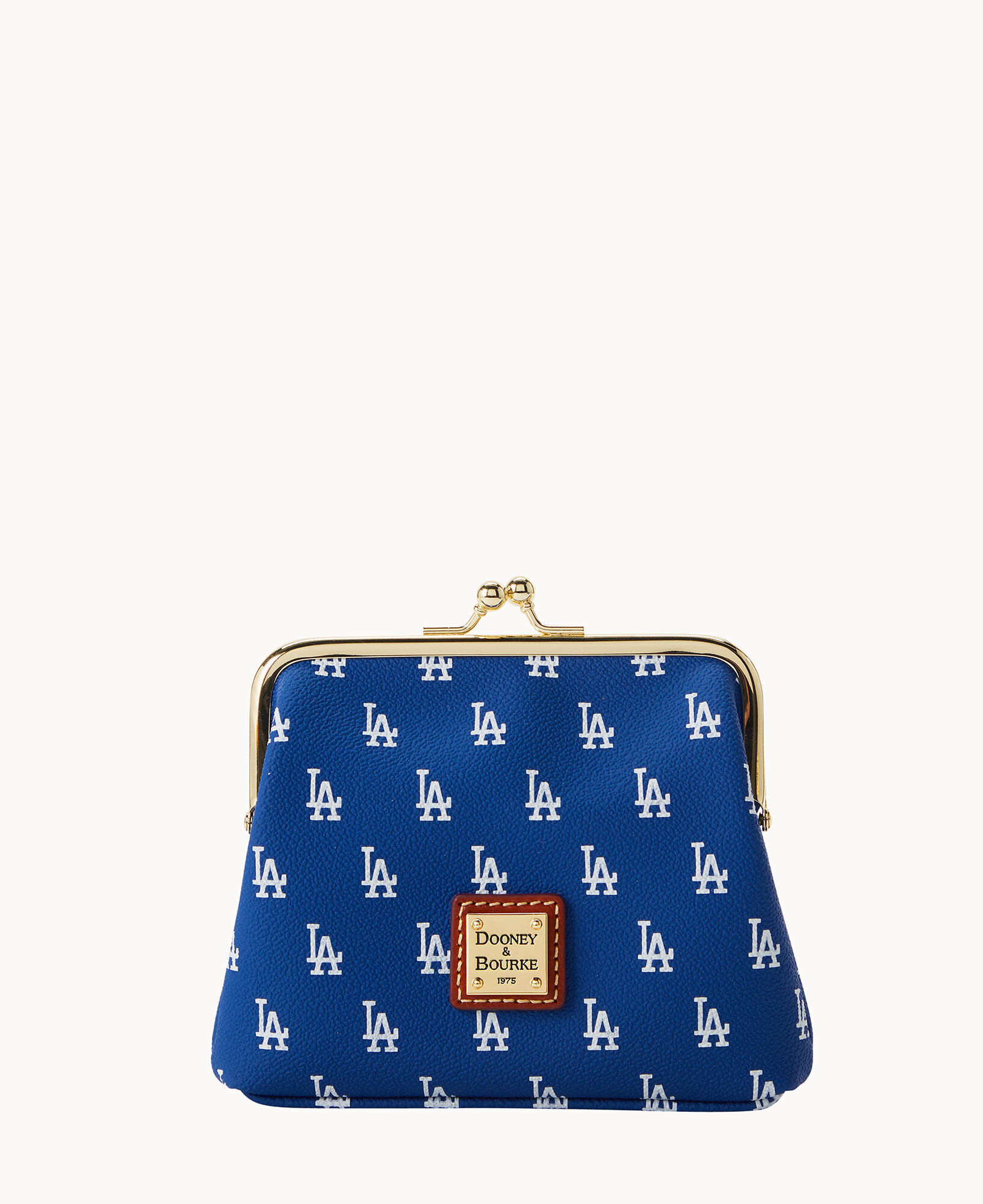 MLB Dodgers Large Framed Purse