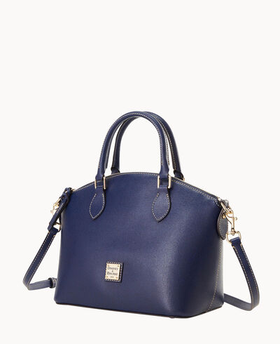 Saffiano Geena Satchel