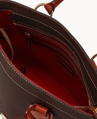 Pebble Grain Short Handle Shopper