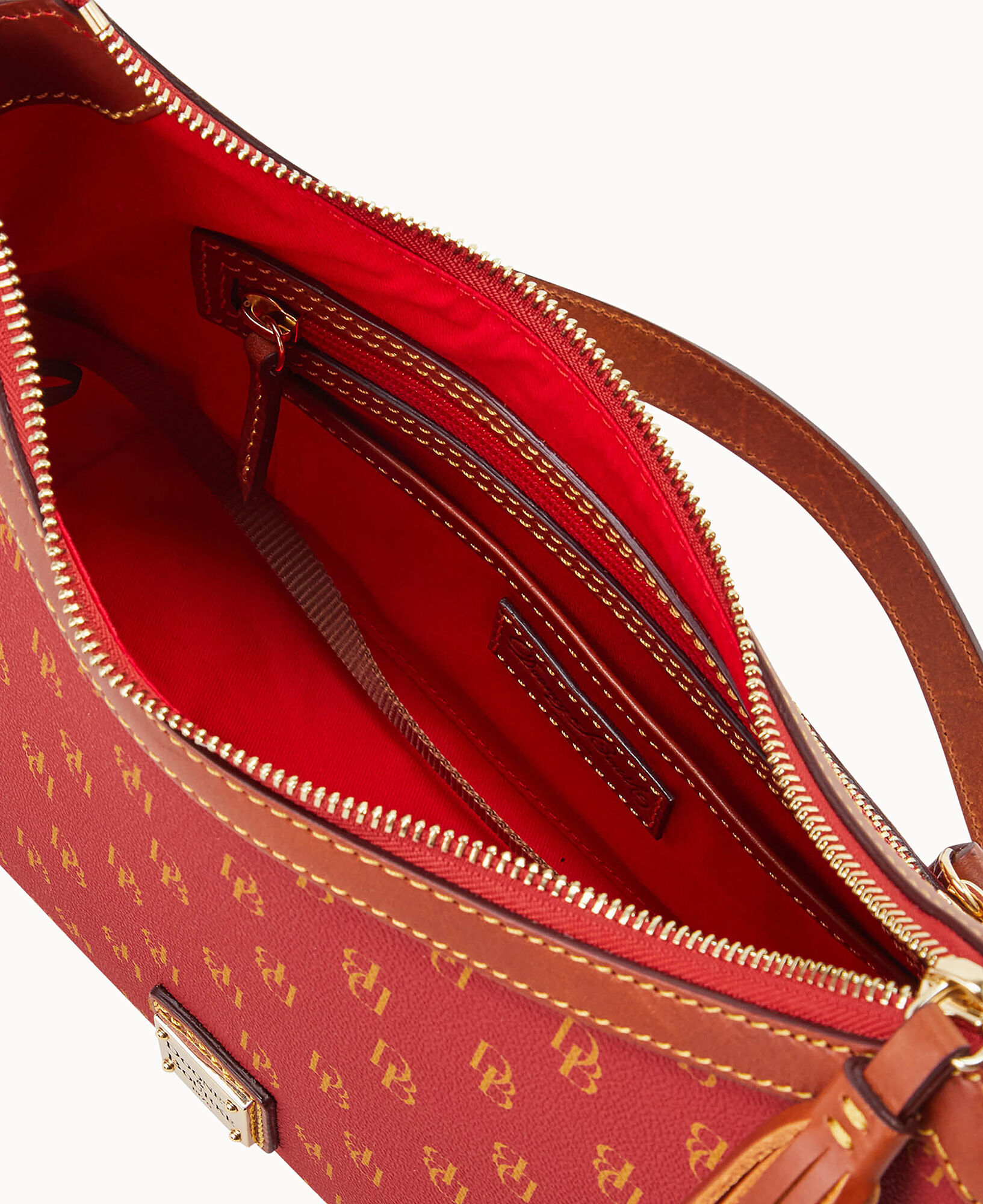 Dooney Bourke Women s Gretta Large Shoulder Bag in Red