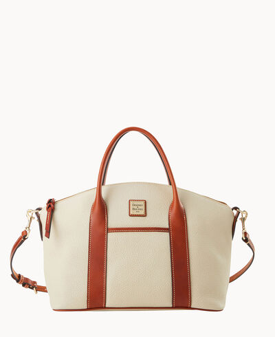 Pebble Grain Madeline Satchel