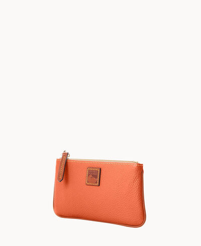 Pebble Grain Medium Wristlet