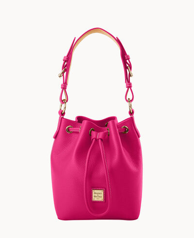 Lucca Leather Small Drawstring