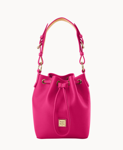 Lucca Leather Small Drawstring