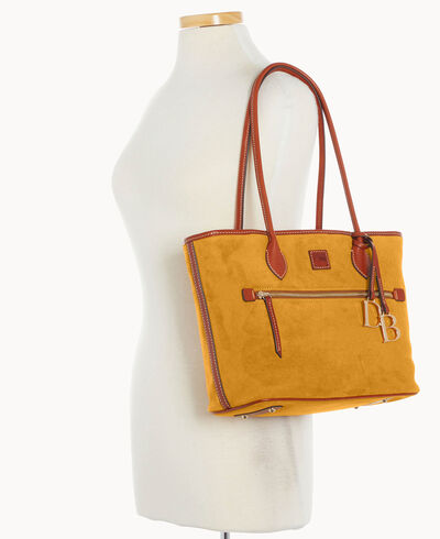 Suede Tote