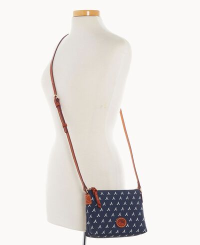 MLB Braves Crossbody Pouchette