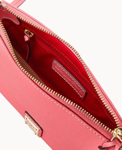 Saffiano Crossbody Pouchette