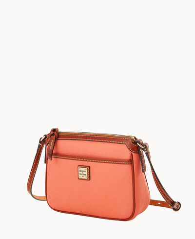 Pebble Grain East West Pocket Crossbody