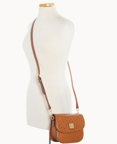 Ostrich Saddle Bag